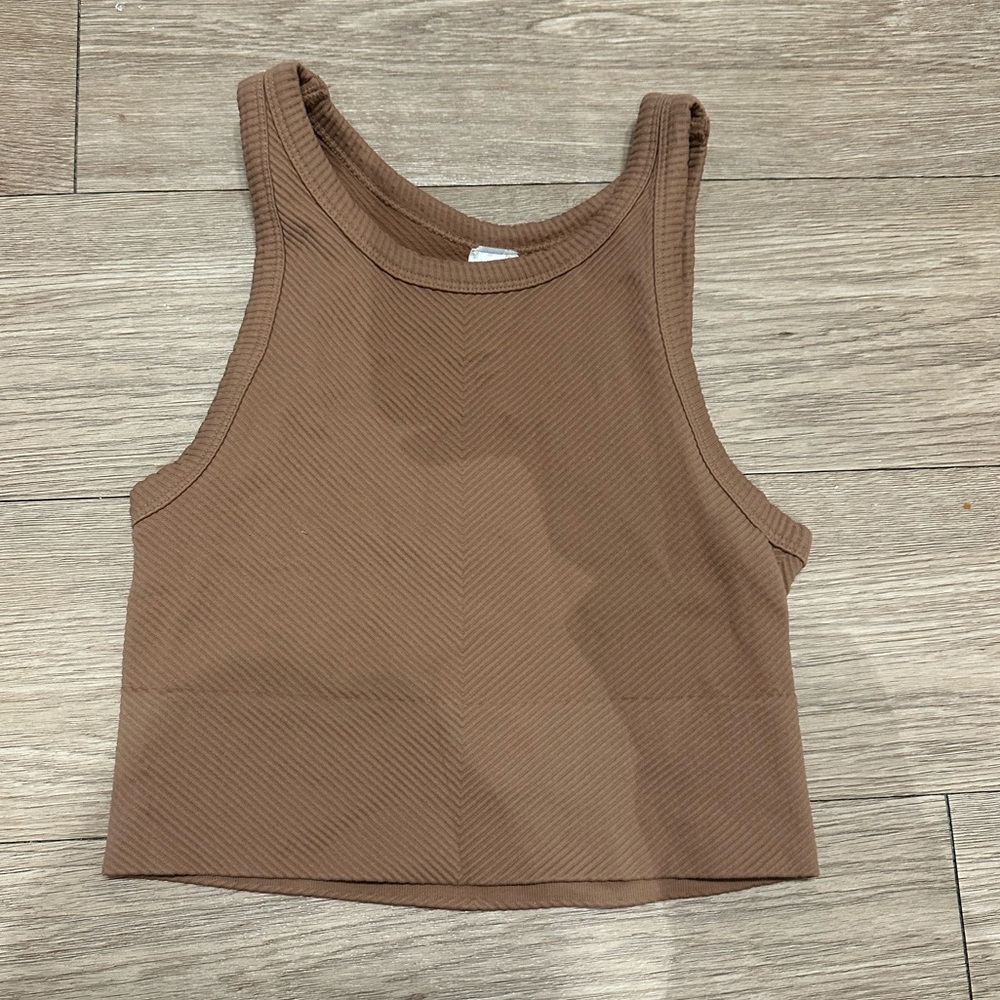 Nikibiki Brown Seamless Tank